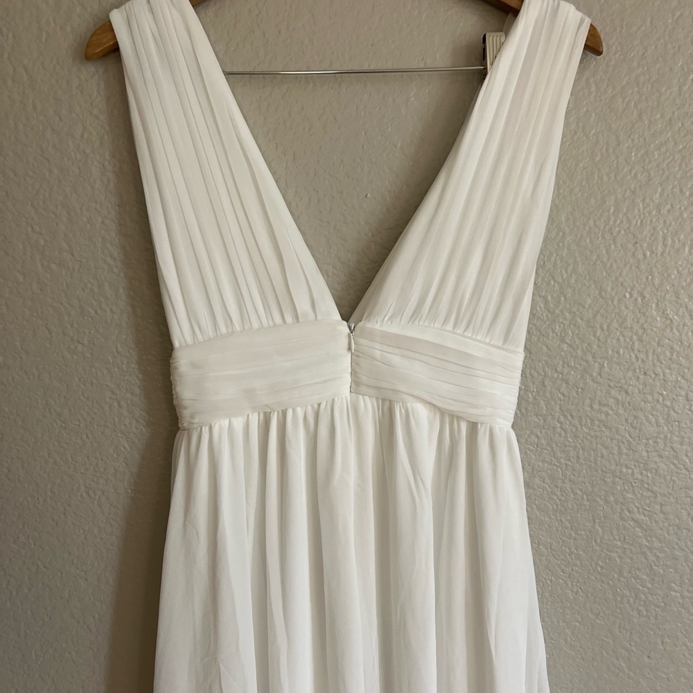 Heavenly Hues White Maxi Dress NWOT - Picture 5 of 8
